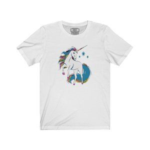 SBC Unicorn Magic Short Sleeve White Tee